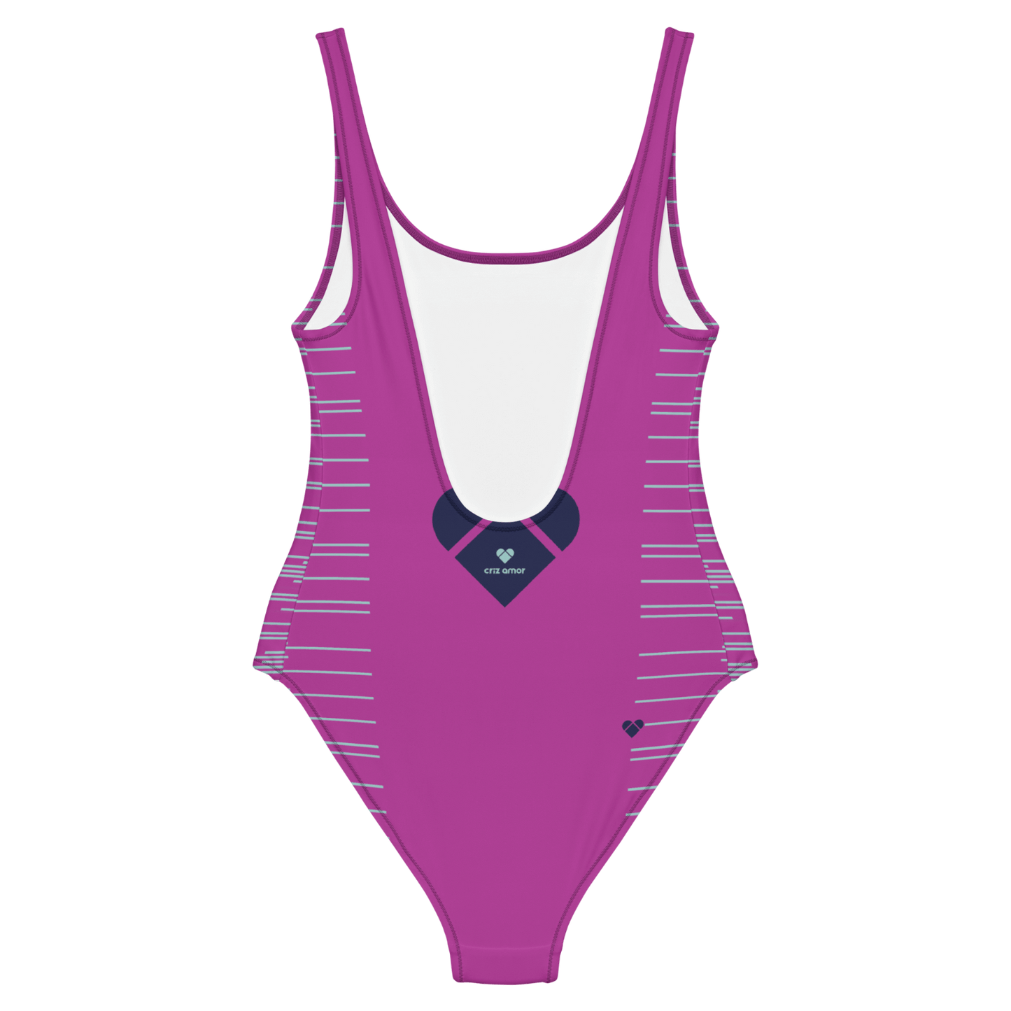 Vibrant Fucsia Pink Dual Swimsuit by CRiZ AMOR