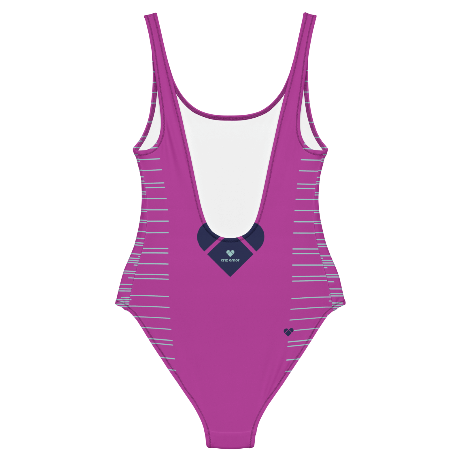 Vibrant Fucsia Pink Dual Swimsuit by CRiZ AMOR
