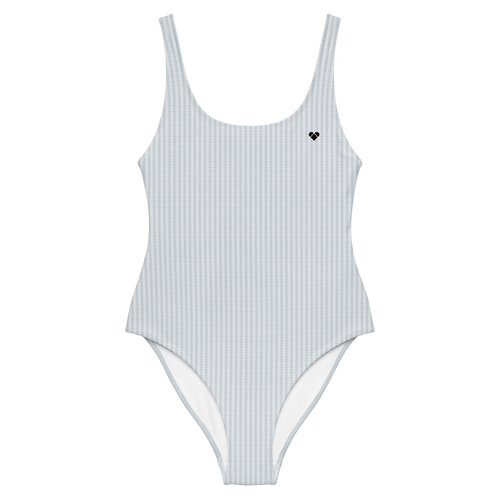 Light Gray Swimsuit Lovogram Heart | Women