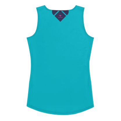 Turquoise Women's Tank - Part of Amor Dual Collection