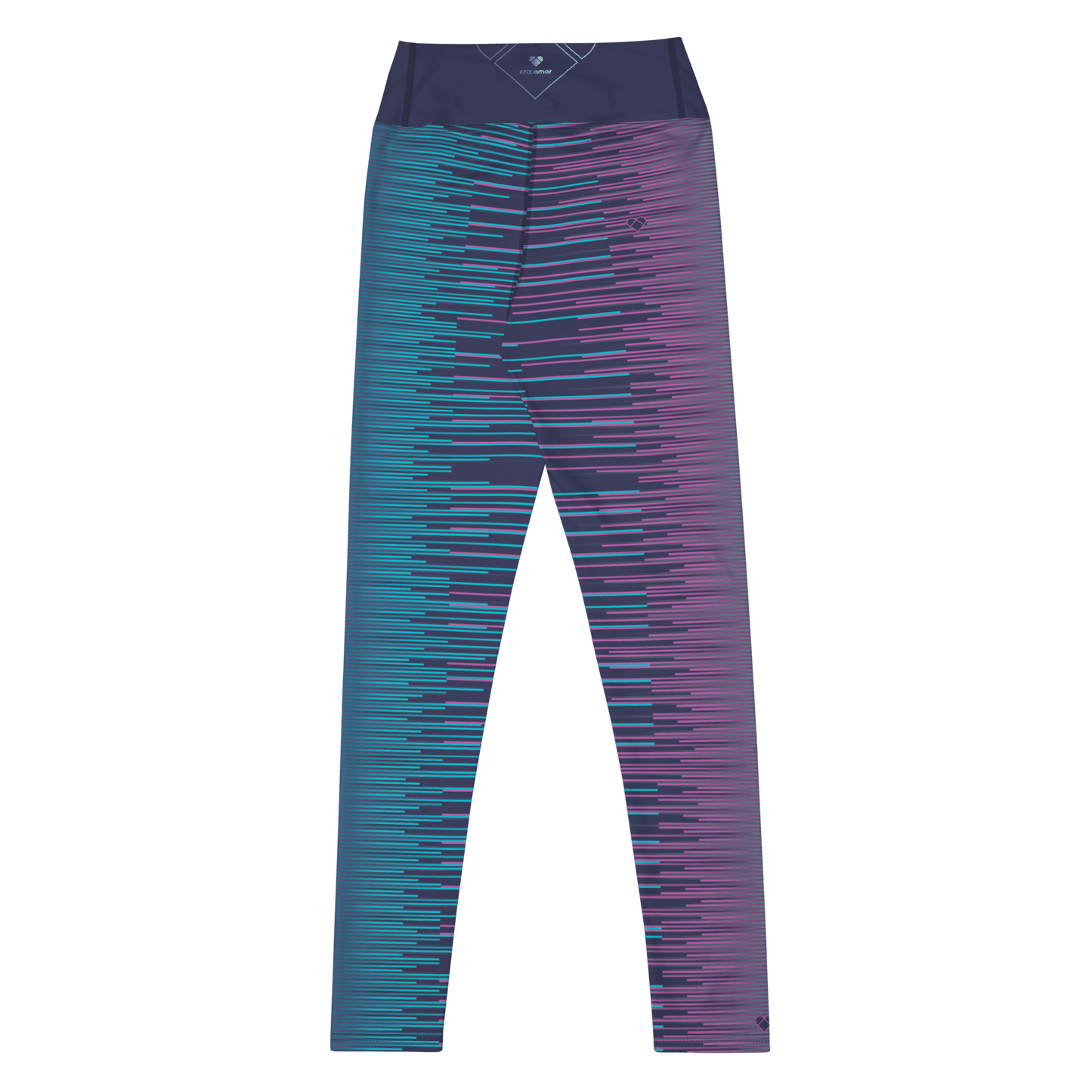 Activewear: Dark Slate Blue Yoga Leggings by CRiZ AMOR for Women