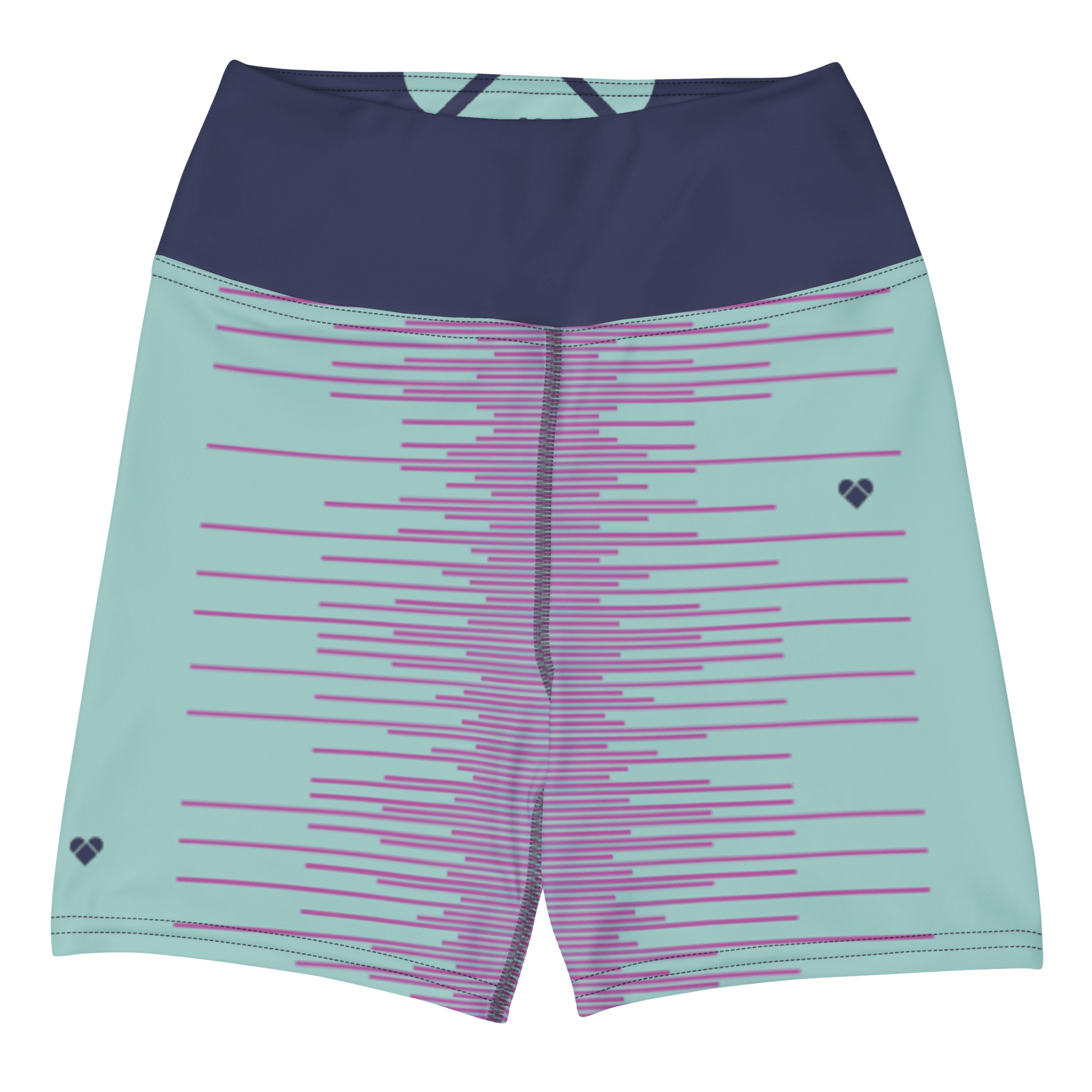 Mint Dual Yoga Leggings Shorts for Women - CRiZ AMOR
