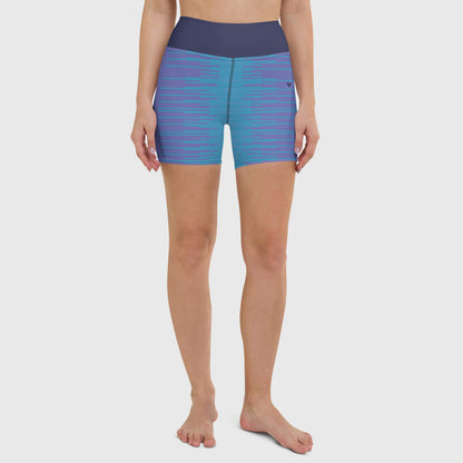 Women's Periwinkle Dual Shorts - Amor Dual Collection
