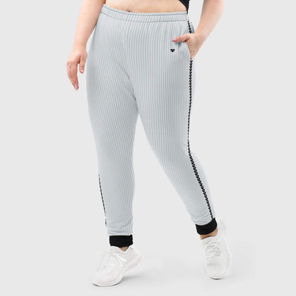 Chill-wear Lovogram joggers for women with a brand heart logo